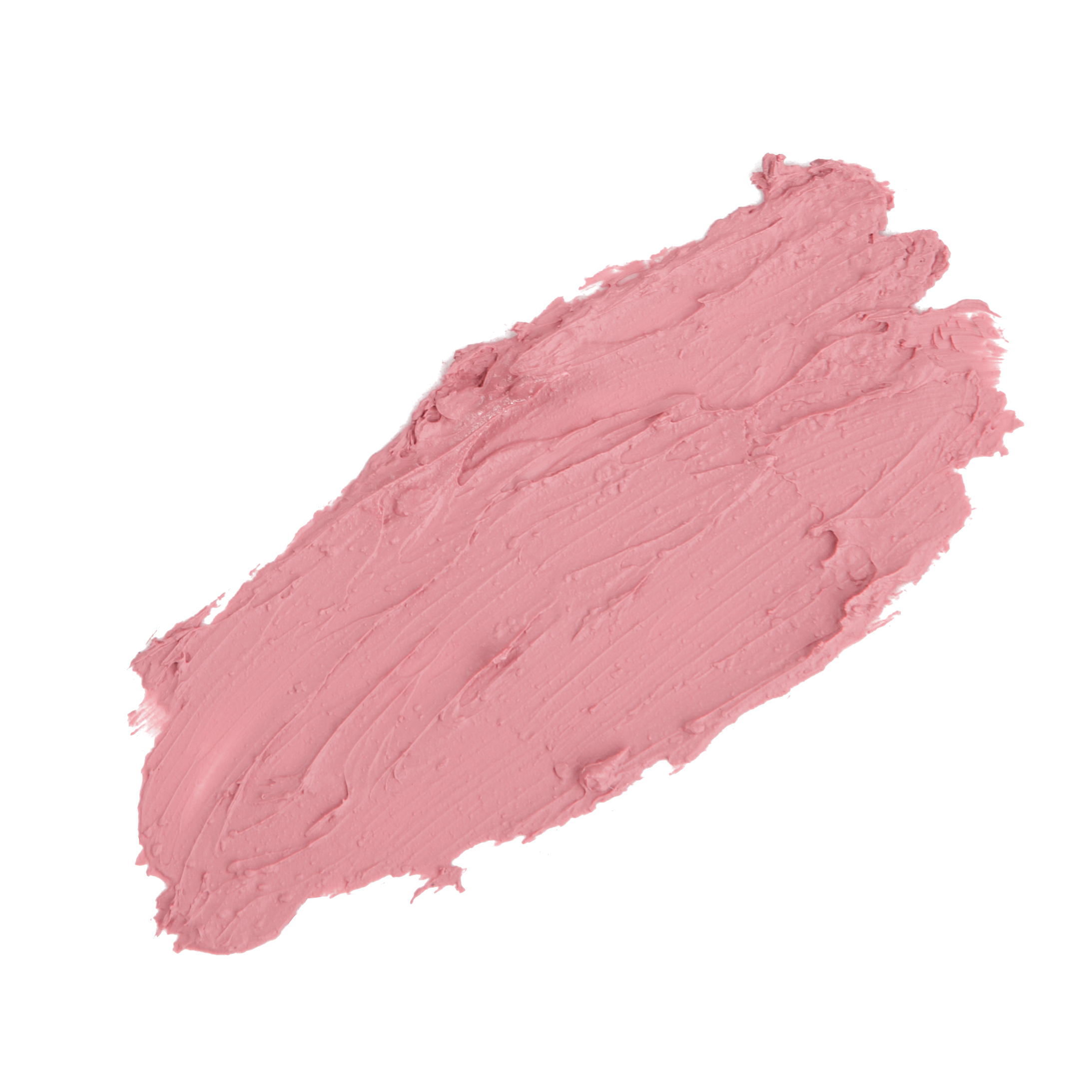 swatch of light pink lipstick 