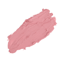 swatch of light pink lipstick 