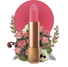 06 Carnation Mist pink lipstick natural long lasting color